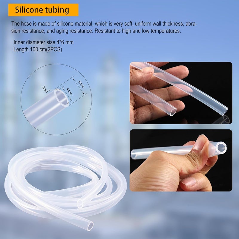 ZIBOO JL3MN2 Manometer Probe Kit, Compatible with Klein Tools ET180 Digital Manometer Compatible with Fieldpiece JL3KM2, SDMN5，SDMN6，ADMN2,HVAC Pitot Static Tube Fit ( JL3MN2) - Image 4